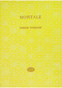 Poezje wybrane Montale