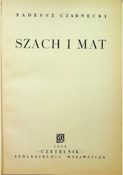 Szach i mat