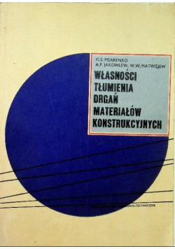 Własnośći tłumienia drgań materiałów konstrukcyjnych