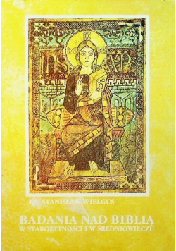 Badania nad Biblią w starożytności i w średniowieczu
