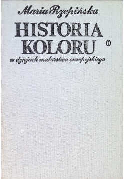 Historia koloru w dziejach malarstwa europejskiego