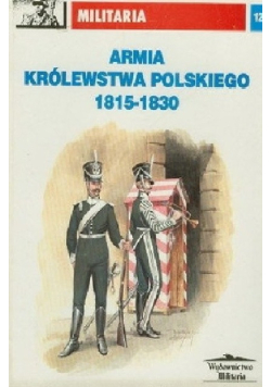 Armia Królestwa Polskiego 1815 1830