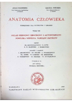 Anatomia człowieka Tom VII