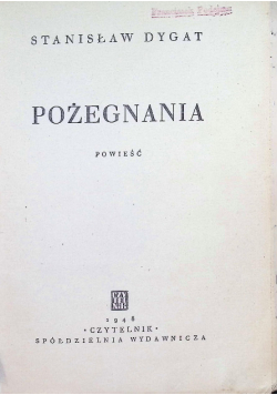 Pożegnania 1948 r.