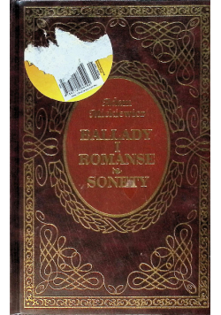 Ballady i romanse Sonety
