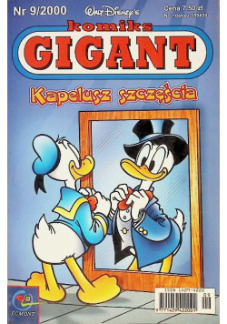 Komiks Gigant Kapelusz szczęścia Nr 9