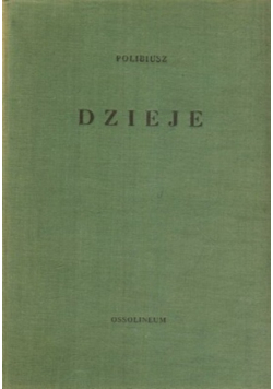 Polibiusz Dzieje Tom 1