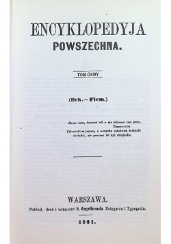 Encyklopedyja powszechna 8