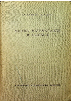 Metody matematyczne w technice