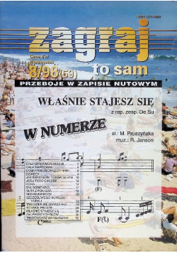 Zagraj to sam  Nr 8/ 98