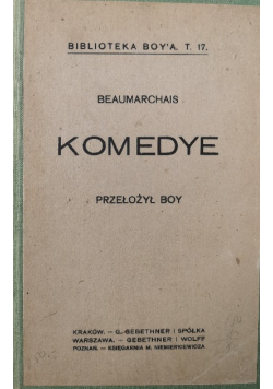 Komedye, 1917 r.