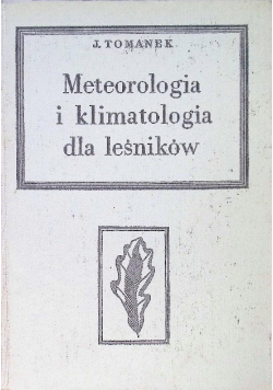 Meteorologia i klimatologia dla leśników