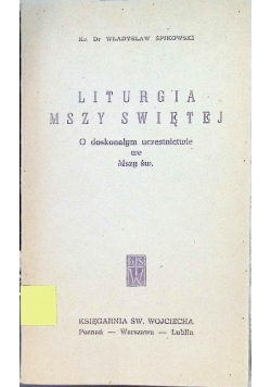 Liturgia Mszy Świętej o doskonałym uczestnictwie we Mszy św.