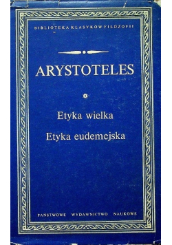 Etyka wielka Etyka eudemejska