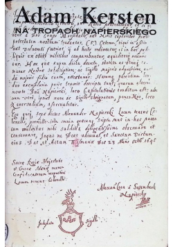 Na tropach Napierskiego