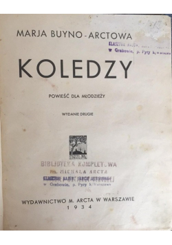 Koledzy, 1934 r.