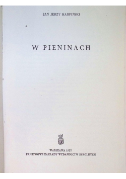 W Pieninach