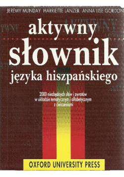 Aktywny słownik języka hiszpańskiego