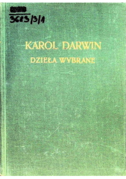 Darwin Dzieła Wybrane Tom III