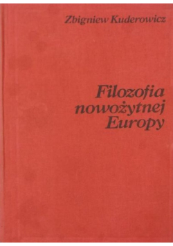 Filozofia Nowożytnej Europy