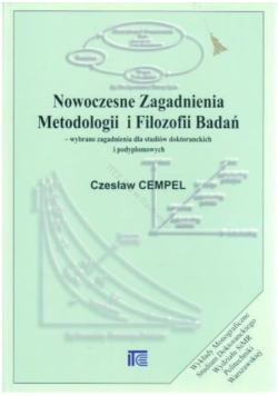 Nowoczesne Zagadnienia Metodologii i filozofii badań