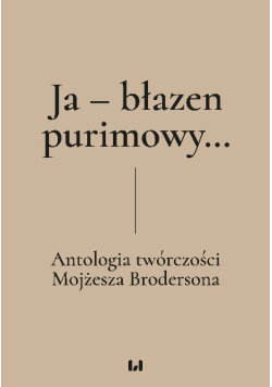 Ja - błazen purimowy...
