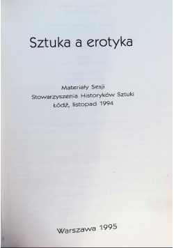 Sztuka a erotyka