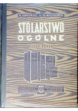Stolarstwo ogólne Część druga
