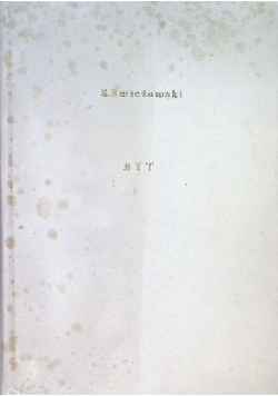 Byt Zagadnienia Metafizyki tomistycznej 1948 r.
