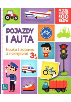 Pojazdy i auta Nauka i zabawa z naklejkami