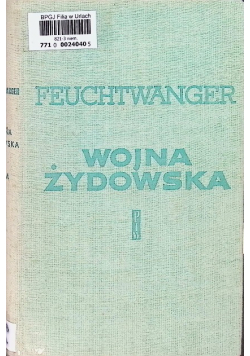 Wojna żydowska Tom III