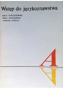 Wstęp do językoznawstwa