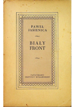 Biały front