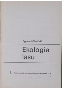 Ekologia lasu