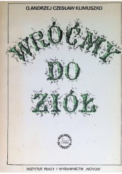 Wróćmy do Ziół