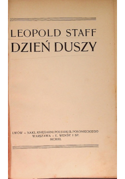 Dzień duszy 1903r.