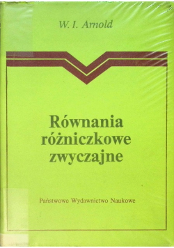 Równania różniczkowe zwyczajne