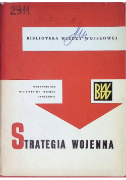 Strategia wojenna