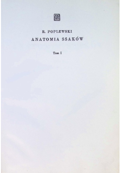 Anatomia ssaków 1947 r.