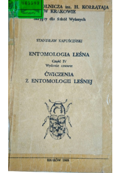 Entomologia Leśna Część IV