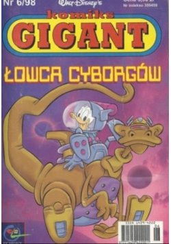 Komiks Gigant: Łowca cyborgów Nr 6 / 98