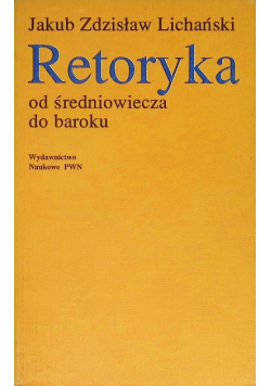 Retoryka od średniowiecza do baroku