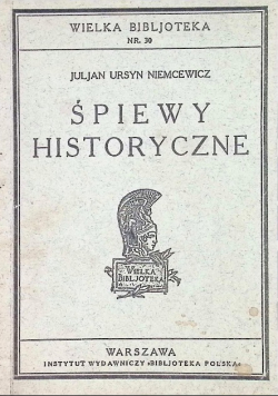 Śpiewy historyczne 1923 r.