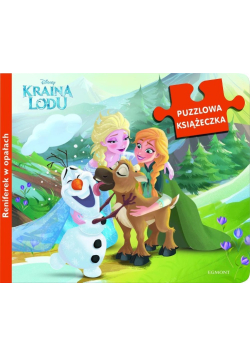 Puzzlowa książeczka Kraina Lodu  Reniferek w opałach