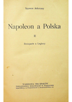Napoleon a Polska II 1918 r.