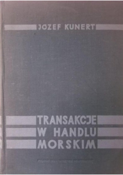 Transakcje w handlu morskim