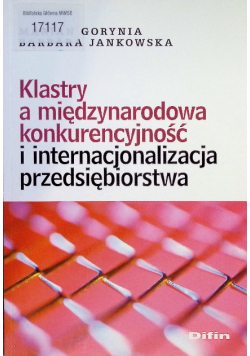 Klastry a międzynarodowa konkurencyjność i interna