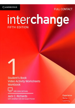 Interchange 1 Full Contact Student's Book with Online Self-Study