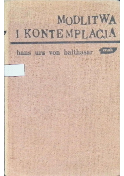Modlitwa i kontemplacja