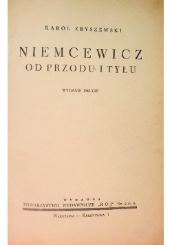 Niemcewicz od przodu I tyłu 1939 r.
